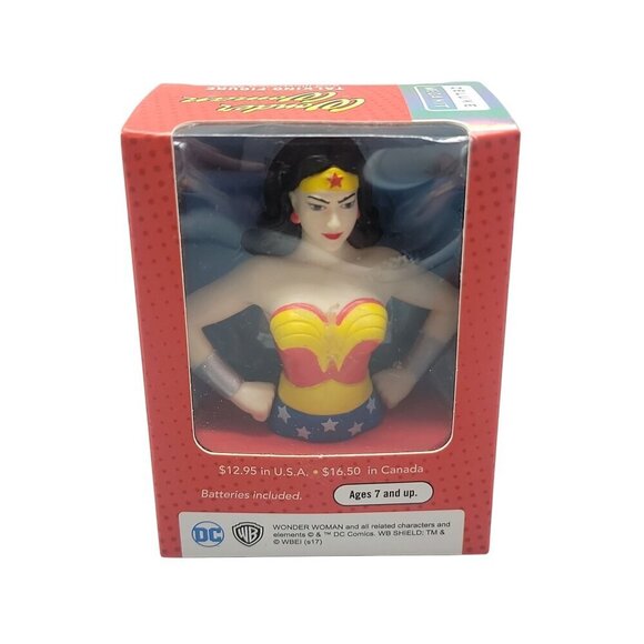 Wonder Woman Talking Figure and Illustrated Book by Running Press NEW Sealed - Picture 1 of 8